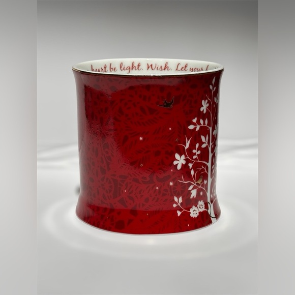 2009 Starbucks Holiday Edition Collectible Coffee Mug by Rosanna Red Doves 12oz - Picture 5 of 6